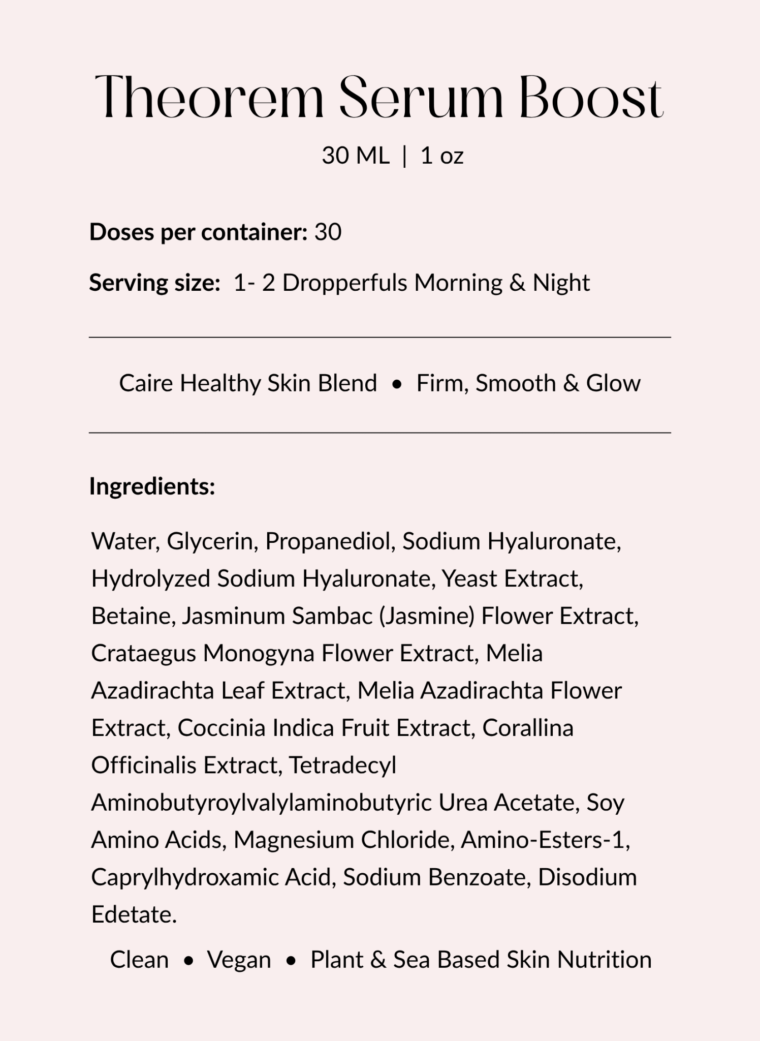 Theorem Serum Boost